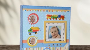 Kişiye özel çocuk fotoğraf albümü – renkli ve dayanıklı tasarım