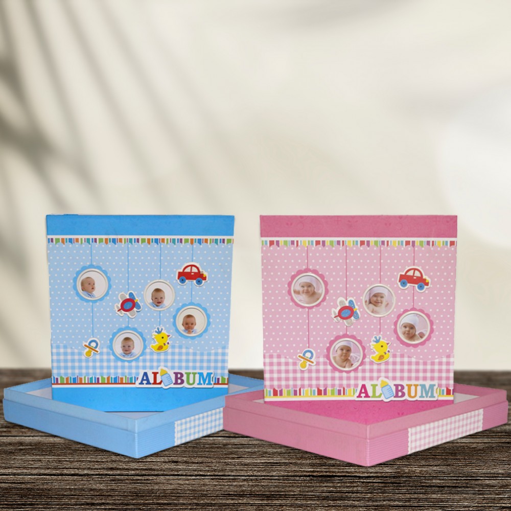 Bebek Motifli Fotoğraf Albümü 10x15cm 180'lik