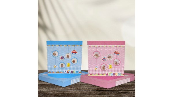  Bebek Motifli Fotoğraf Albümü 10x15cm 180'lik