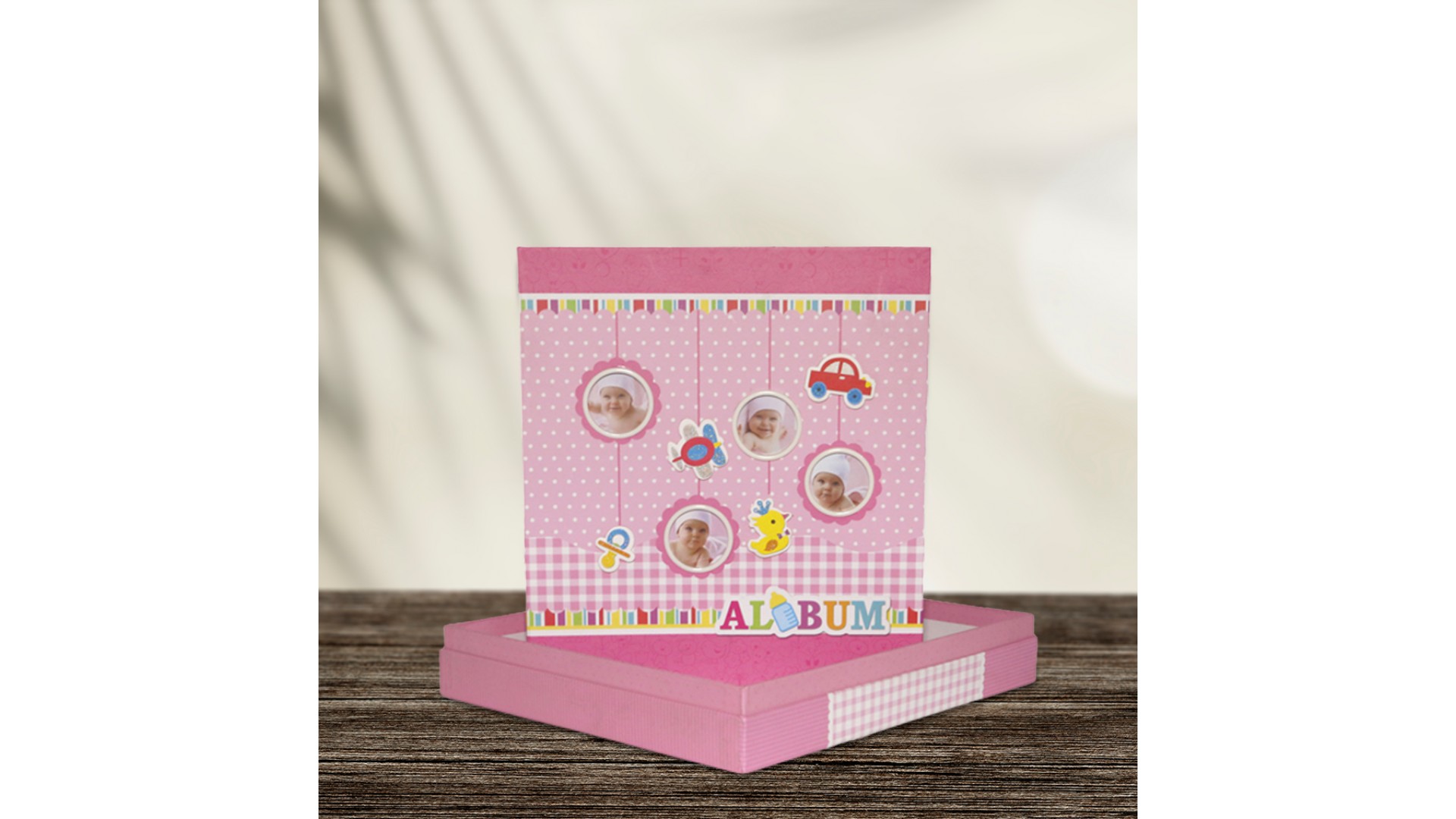 Kişiye özel çocuk fotoğraf albümü – renkli ve dayanıklı tasarım