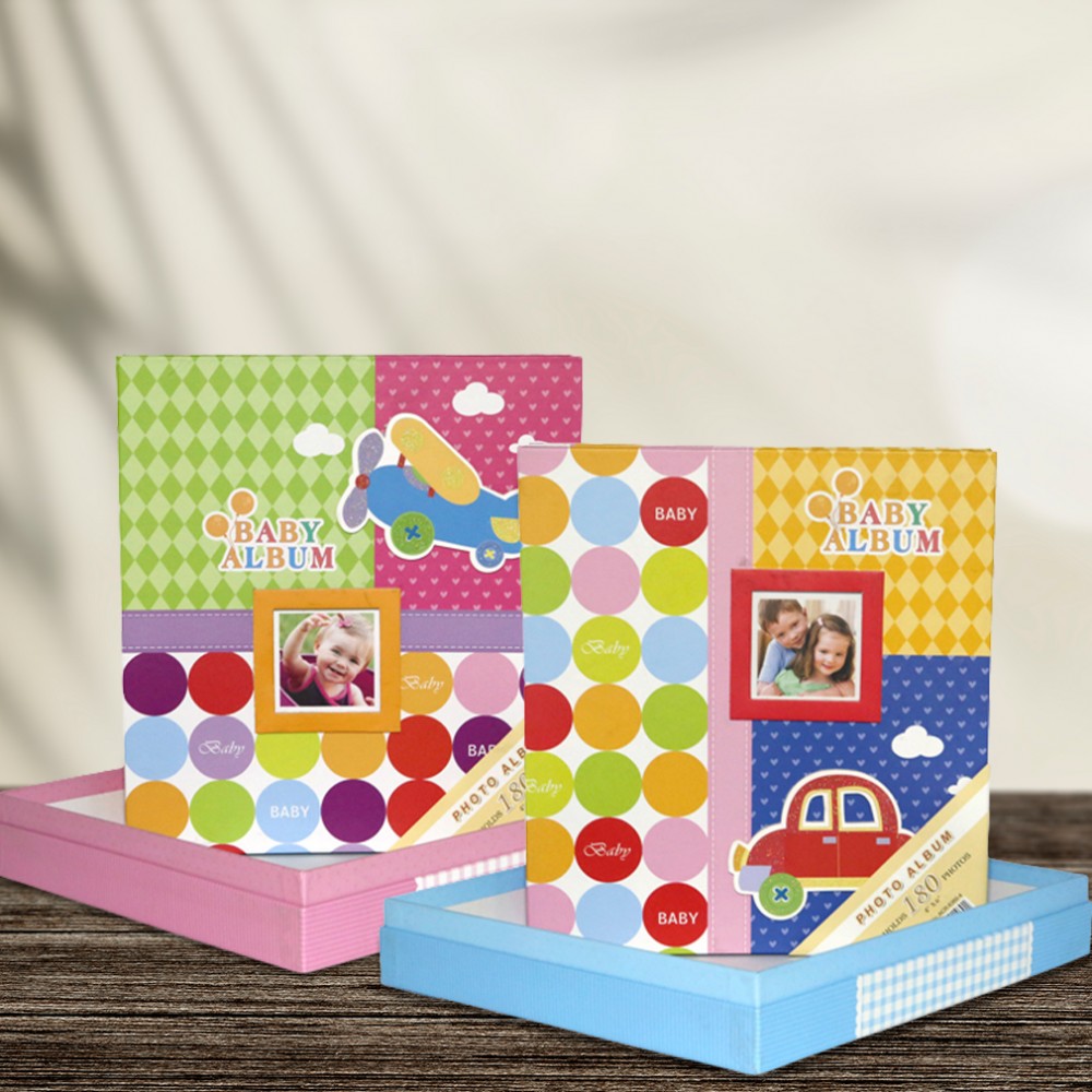 Bebek Motifli Fotoğraf Albümü 10x15cm 180'lik 