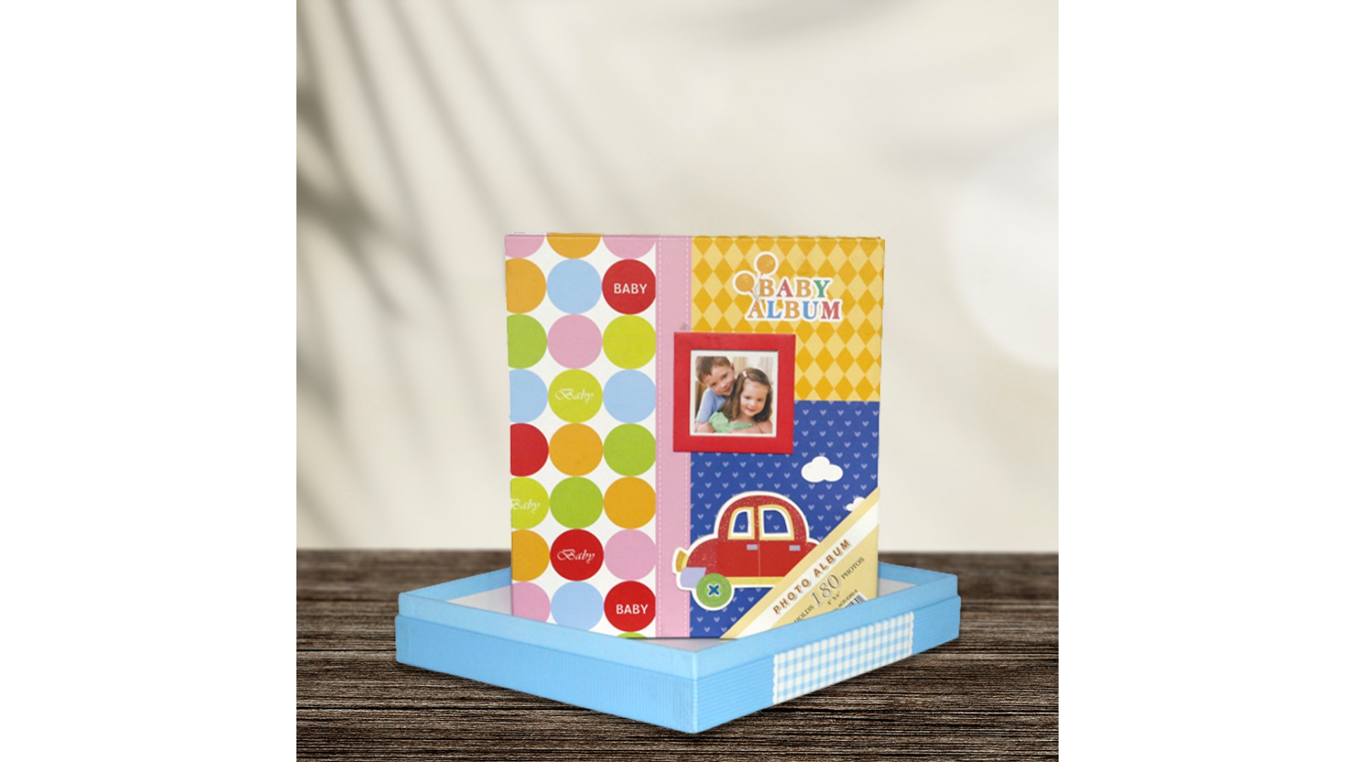 Kişiye özel çocuk fotoğraf albümü – renkli ve dayanıklı tasarım