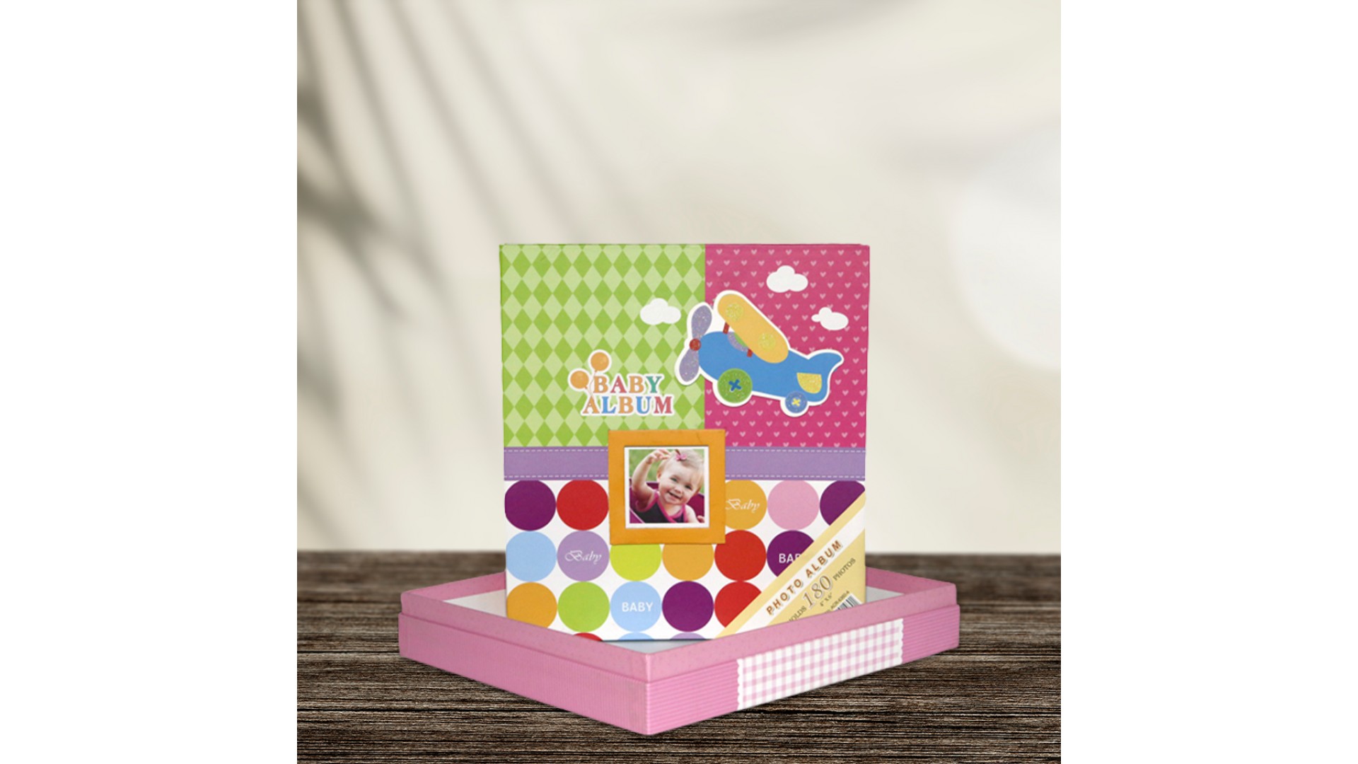 Kişiye özel çocuk fotoğraf albümü – renkli ve dayanıklı tasarım