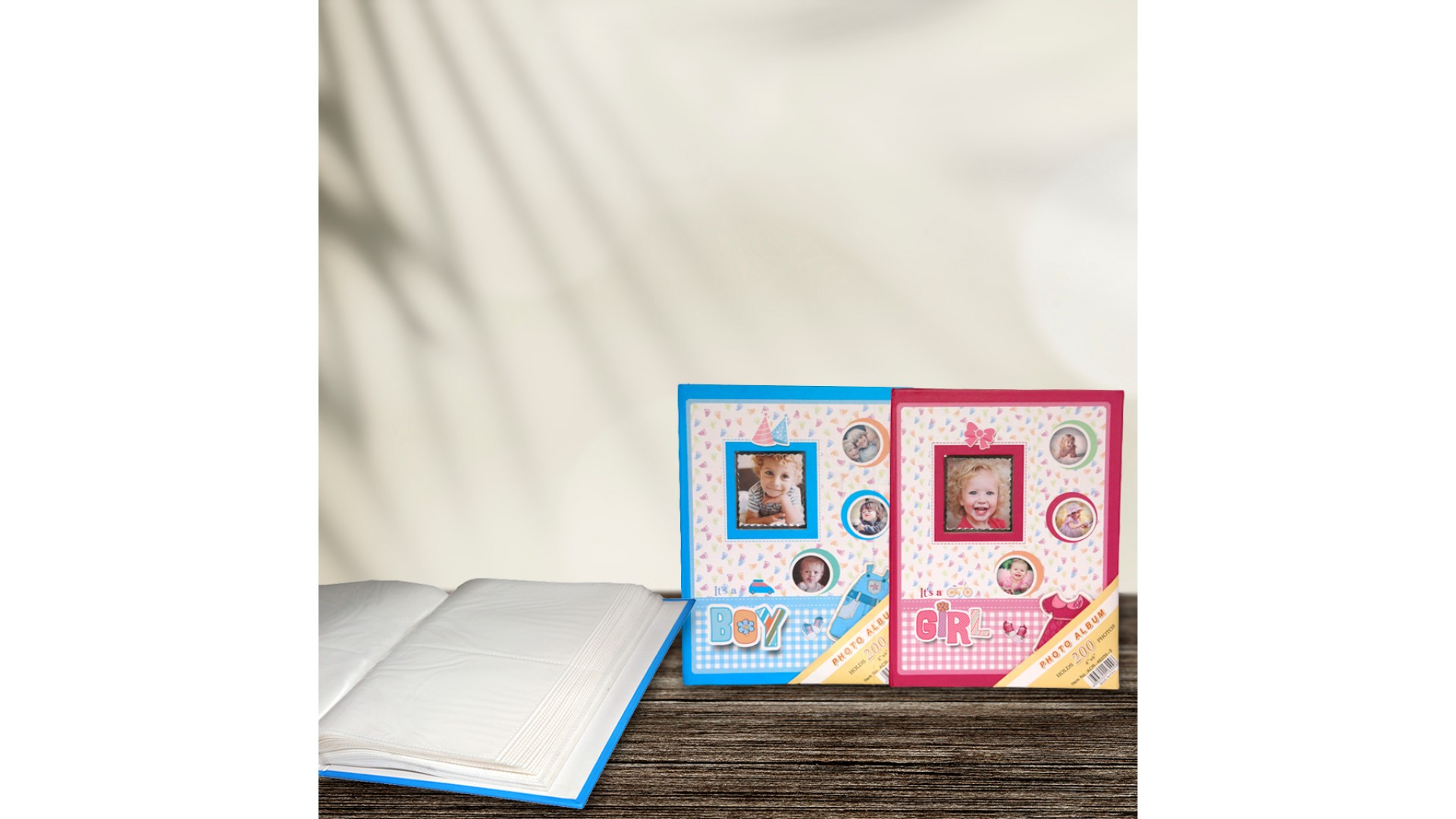 Kişiye özel çocuk fotoğraf albümü – renkli ve dayanıklı tasarım