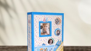 Kişiye özel çocuk fotoğraf albümü – renkli ve dayanıklı tasarım