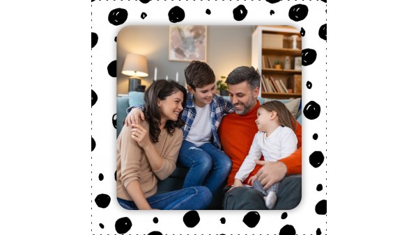 7x7 Kare Baskı Puantiyeli