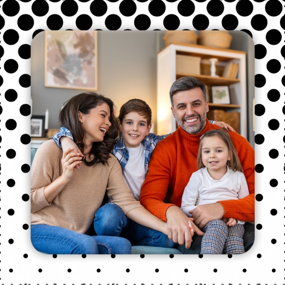 7x7 Kare Baskı Puantiyeli