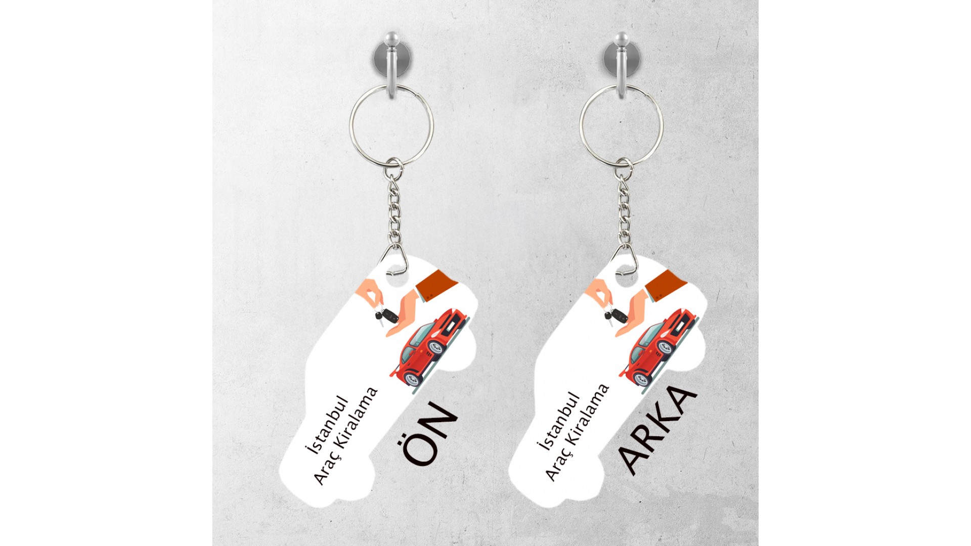 kişiye özel metal anahtarlık Sublimasyon baskılı anahtarlık modeli