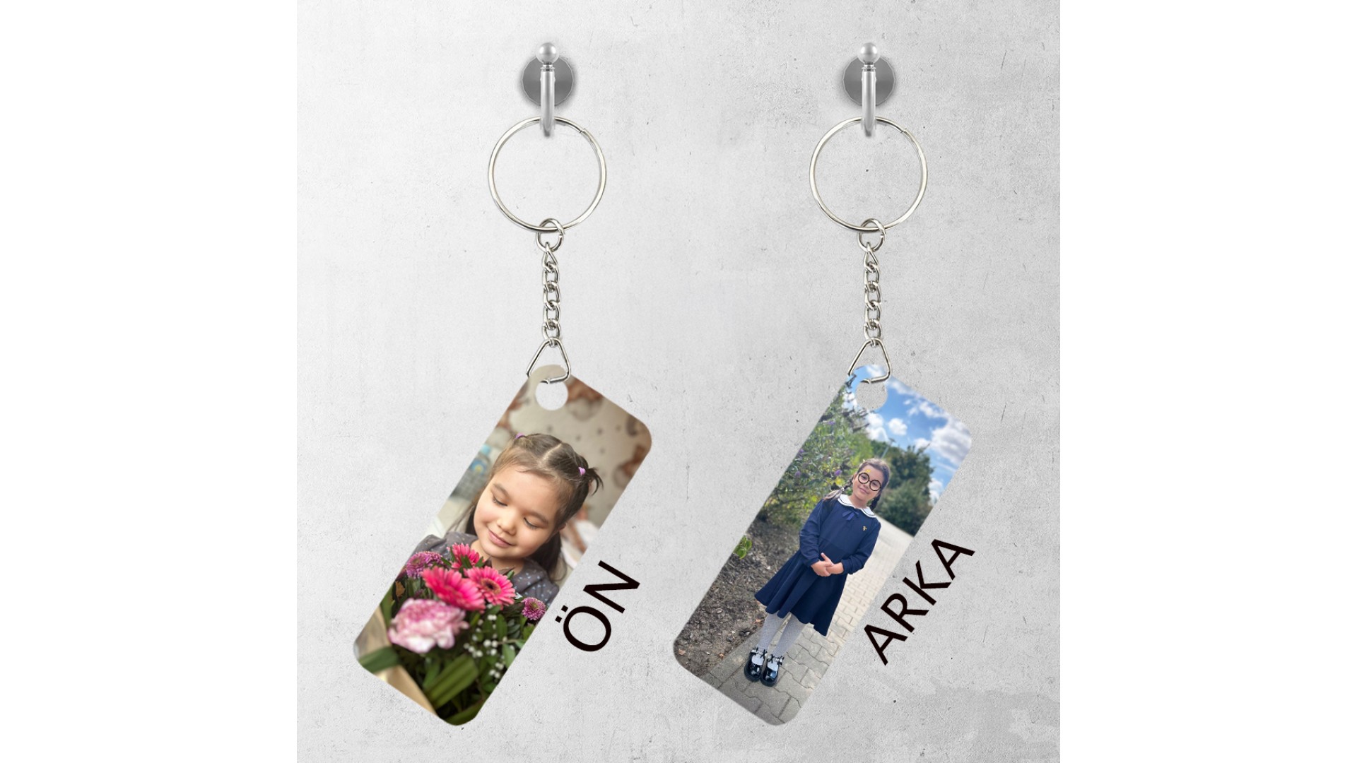 kişiye özel metal anahtarlık Sublimasyon baskılı anahtarlık modeli