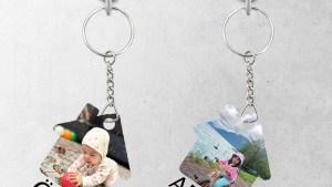 kişiye özel metal anahtarlık Sublimasyon baskılı anahtarlık modeli