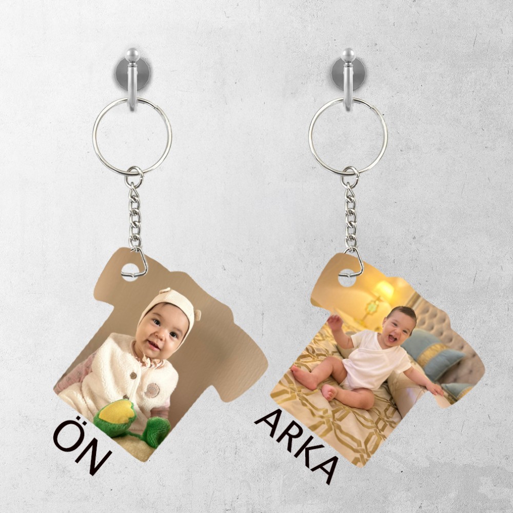 Kişiye Özel Forma Figürlü  Metal Anahtarlık –  Baskılı Premium Anahtarlık