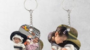 kişiye özel metal anahtarlık Sublimasyon baskılı anahtarlık modeli