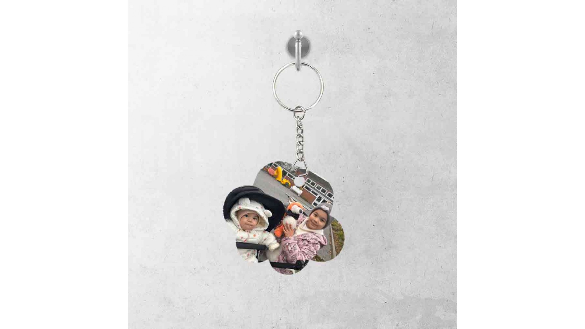 kişiye özel metal anahtarlık Sublimasyon baskılı anahtarlık modeli