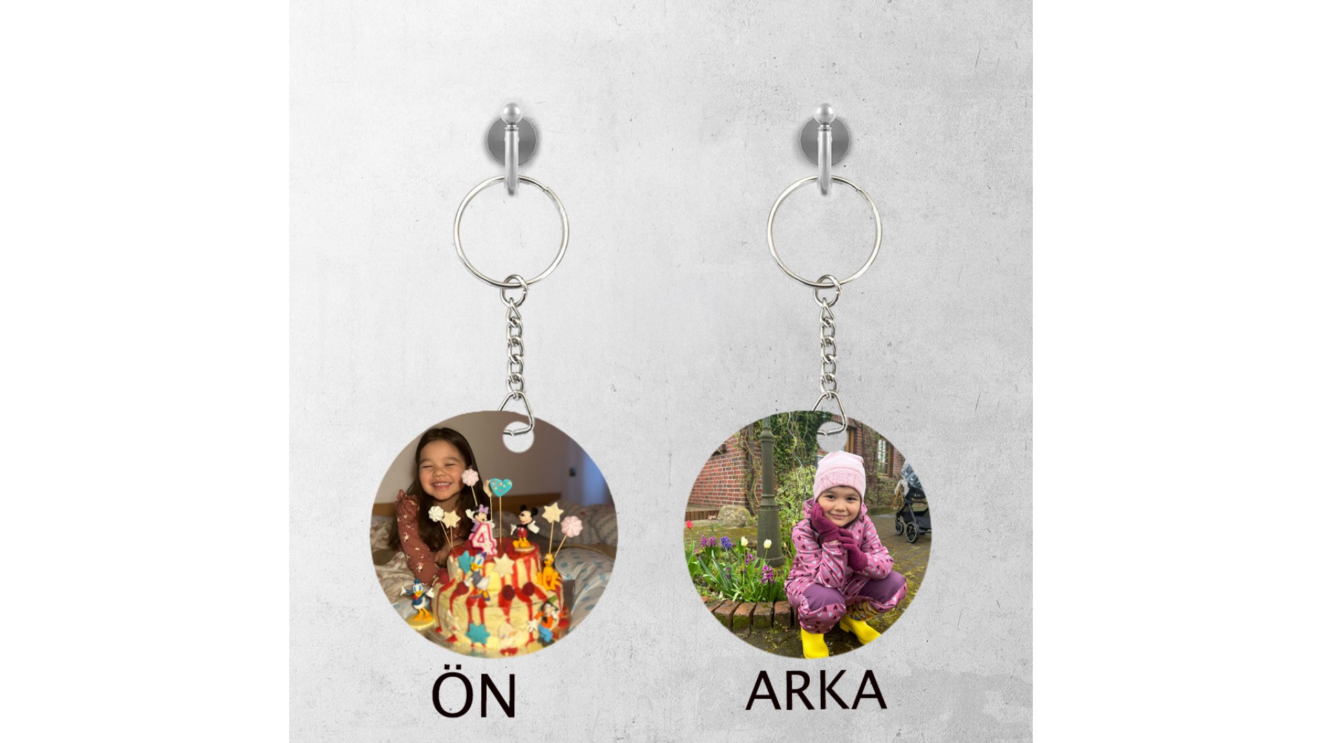 kişiye özel metal anahtarlık Sublimasyon baskılı anahtarlık modeli