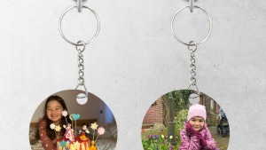 kişiye özel metal anahtarlık Sublimasyon baskılı anahtarlık modeli