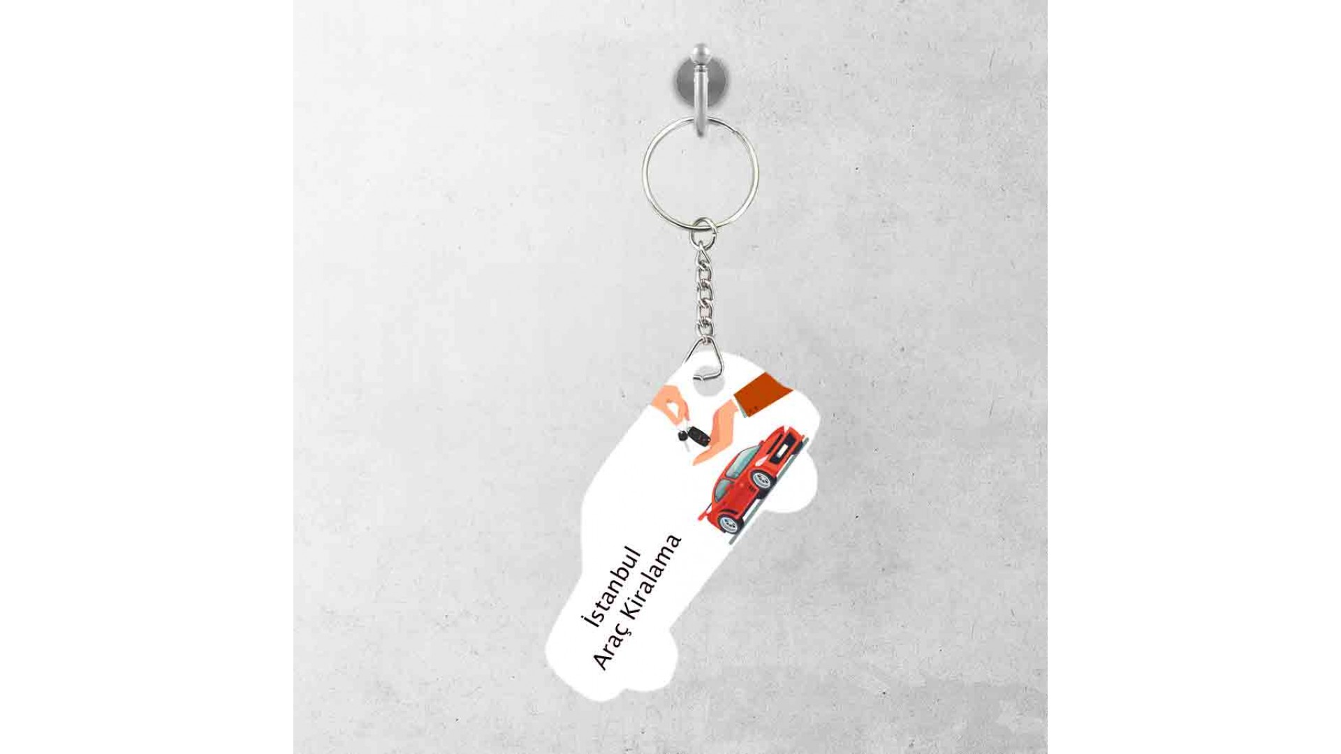 kişiye özel metal anahtarlık Sublimasyon baskılı anahtarlık modeli