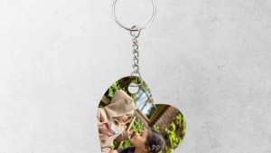 kişiye özel metal anahtarlık Sublimasyon baskılı anahtarlık modeli