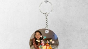 kişiye özel metal anahtarlık Sublimasyon baskılı anahtarlık modeli