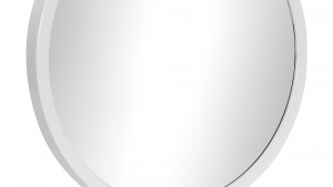 3D led ışıklı sihirli aynalı yuvarlak fotoğraf çerçevesi açık ve kapalı görünüm