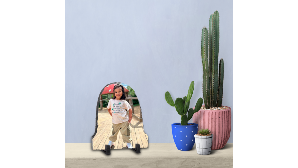 Oval Taş 20X20 cm – Kişiye Özel Doğal Taş Fotoğraf Baskılı