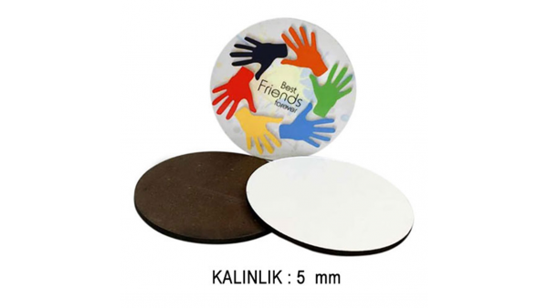 Baskılı  Yuvarlak Ahşap Bardak Altlığı – Firmalara Özel Baskılı Bardak Altı