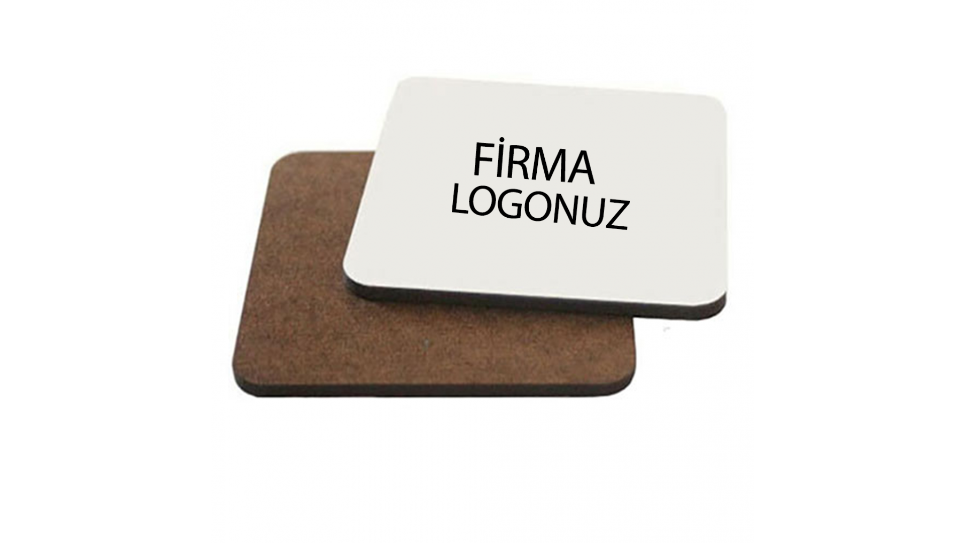 Sublimasyon baskılı ahşap bardak altlığı – kişiye özel baskı modeli