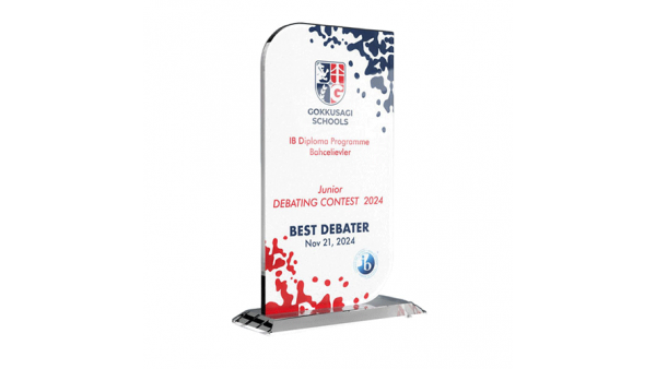 Premium Kristal Ödül Plaketi – Kurumsal ve Kişiye Özel Tasarım