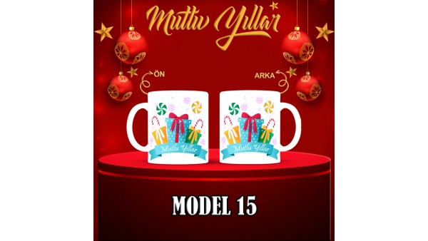  Yılbaşı Tasarımlı Kişiye Özel Kupa Bardak – MiksHediye