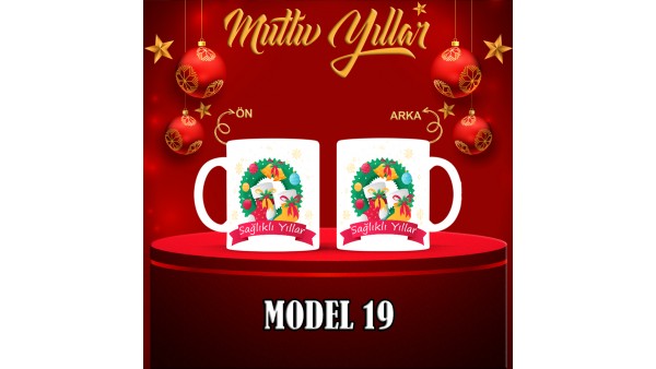  Yılbaşı Tasarımlı Kişiye Özel Kupa Bardak – MiksHediye