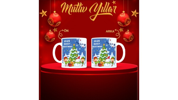 Yılbaşına Özel Tasarımlı Kupa