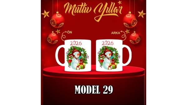  Yılbaşı Tasarımlı Kişiye Özel Kupa Bardak – MiksHediye