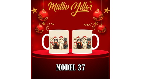  Yılbaşı Tasarımlı Kişiye Özel Kupa Bardak – MiksHediye