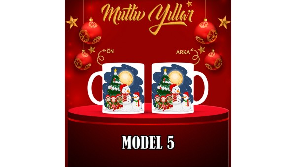  Yılbaşı Tasarımlı Kişiye Özel Kupa Bardak – MiksHediye