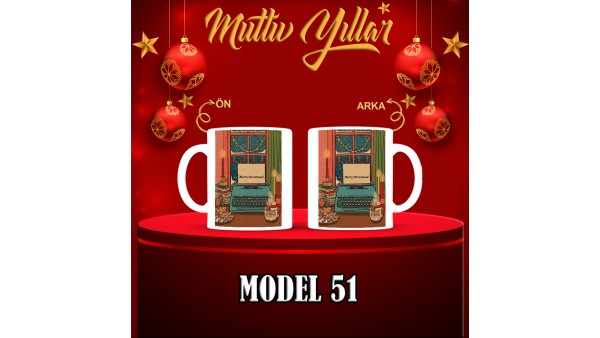  Yılbaşı Tasarımlı Kişiye Özel Kupa Bardak – MiksHediye