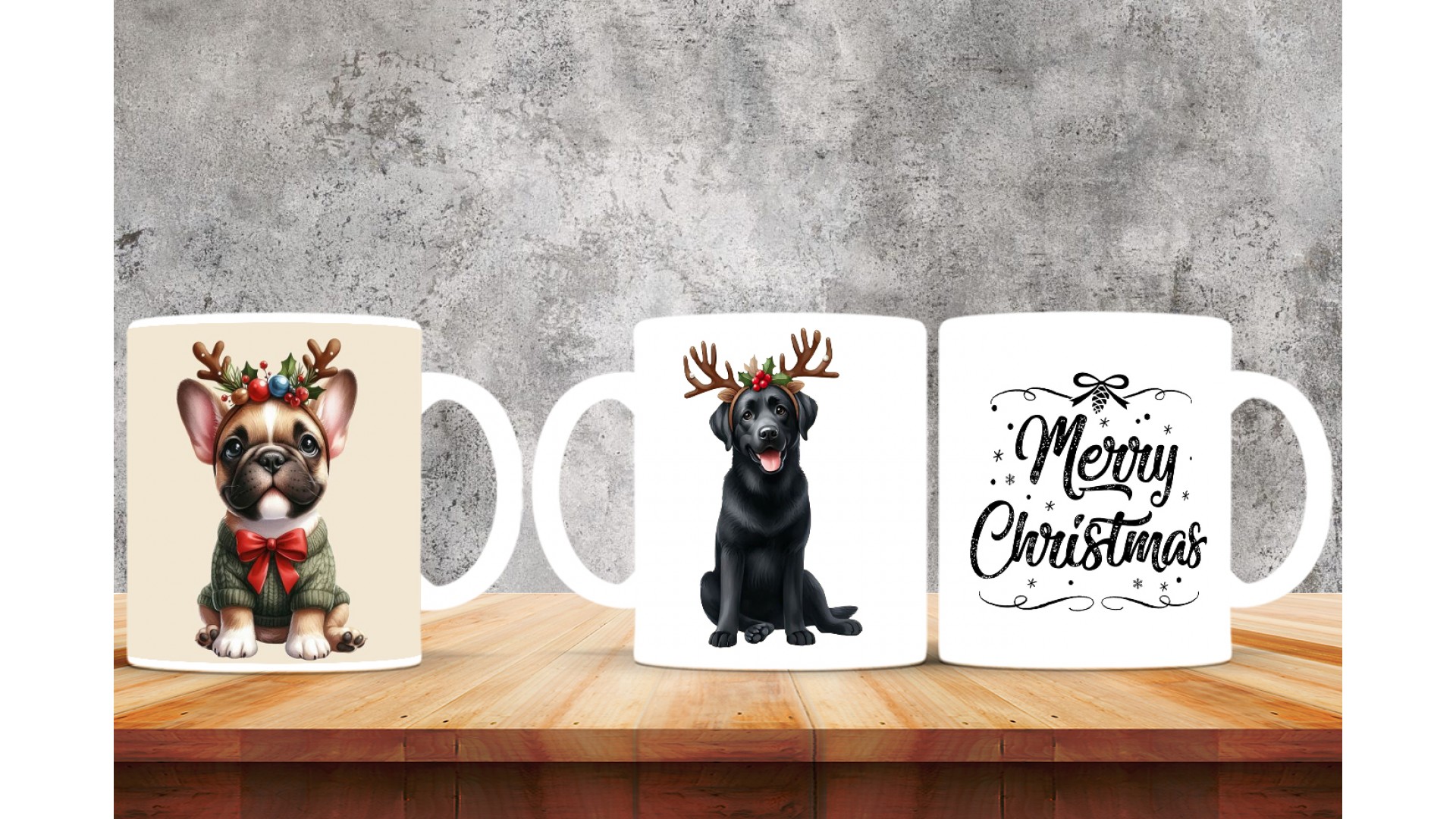 Kişiye Özel  Yılbaşı tasarımlı seramik kupa bardak