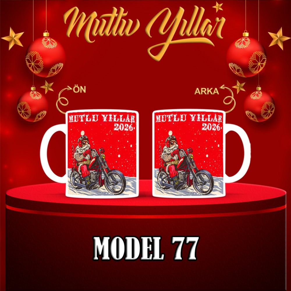  Yılbaşı Tasarımlı Kişiye Özel Kupa Bardak – MiksHediye