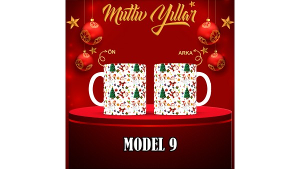  Yılbaşı Tasarımlı Kişiye Özel Kupa Bardak – MiksHediye