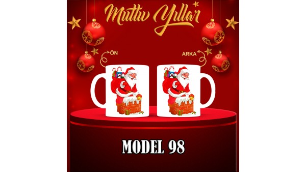  Yılbaşı Tasarımlı Kişiye Özel Kupa Bardak – MiksHediye