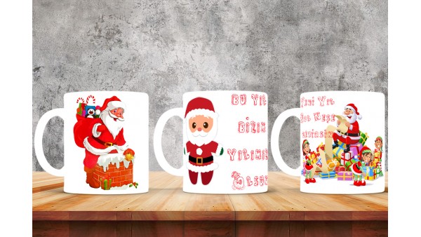  Yılbaşı Tasarımlı Kişiye Özel Kupa Bardak – MiksHediye